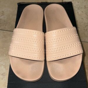 Adidas Adilette Women's Ash Pink Slide Slip On Cushion Comfort Sandal 10 US 9 UK